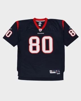 00s Andre Johnson #80 Houston Texans NFL Stitched Reebok Jersey - XL