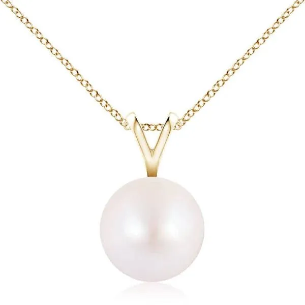 14K Y Gold 6-7mm Akoya Pearl Necklace