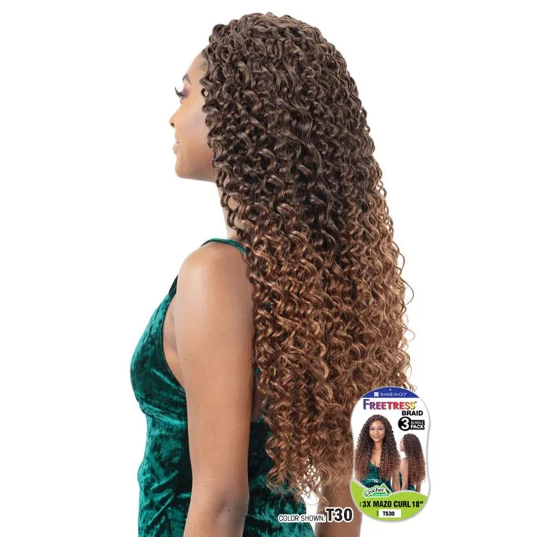 3X MAZO CURL 18 | Synthetic Braid