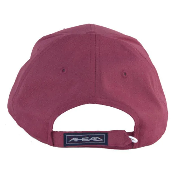 AHEAD Shiraz/Heather Reverse Heather Poly Cap