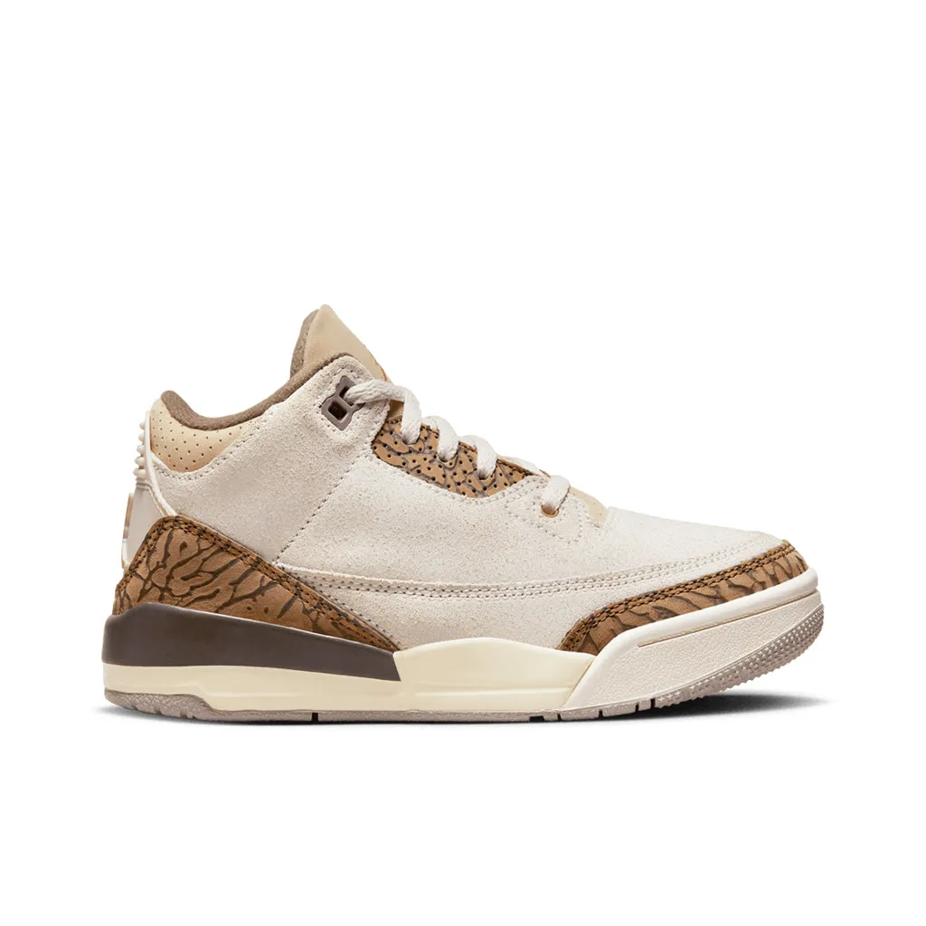 Air Jordan 3 Retro (PS) - Light Orewood Brown/Metallic Gold