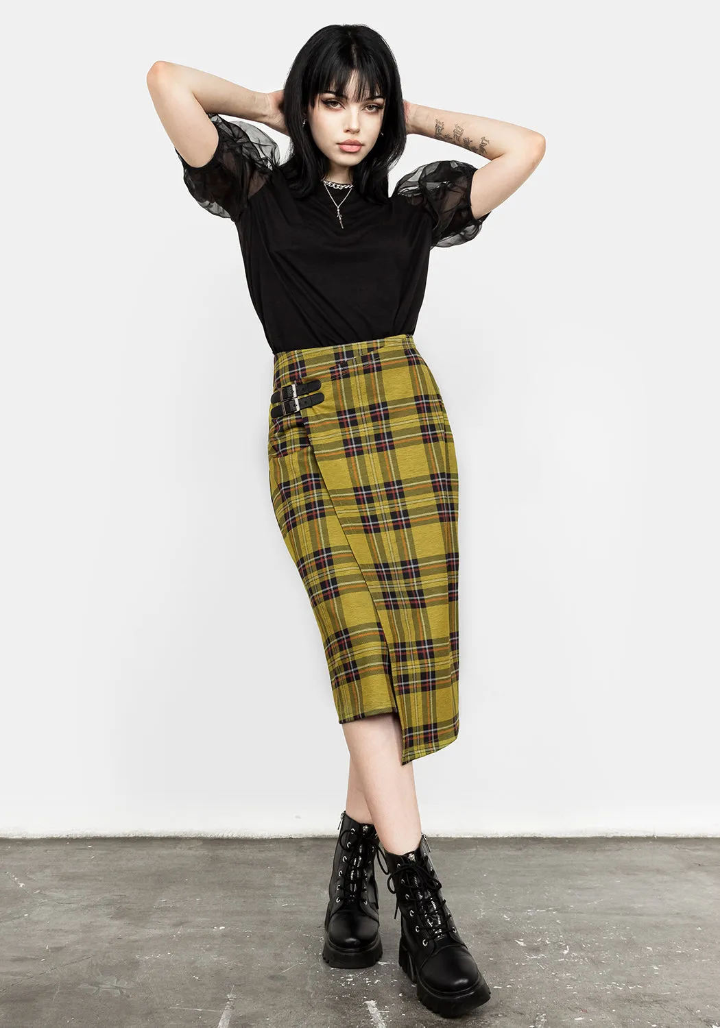 Albertine Midi Kilt