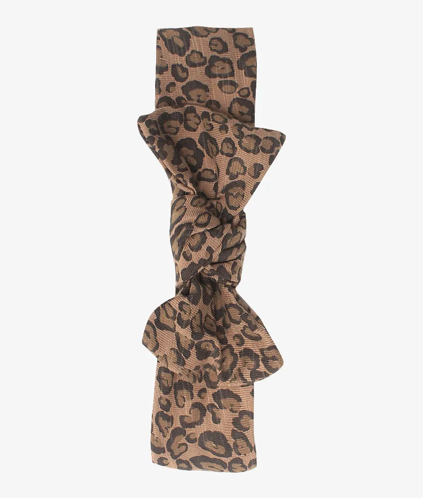 Baby Head Band - Leopard Print