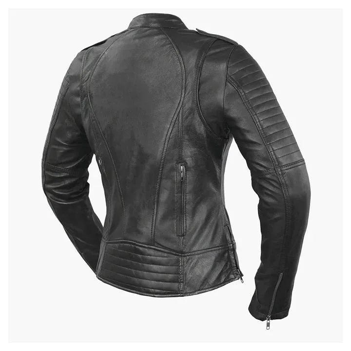 Biker - Women's Motorcycle Leather Jacket