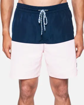 Blocked Volley Shorts 17"