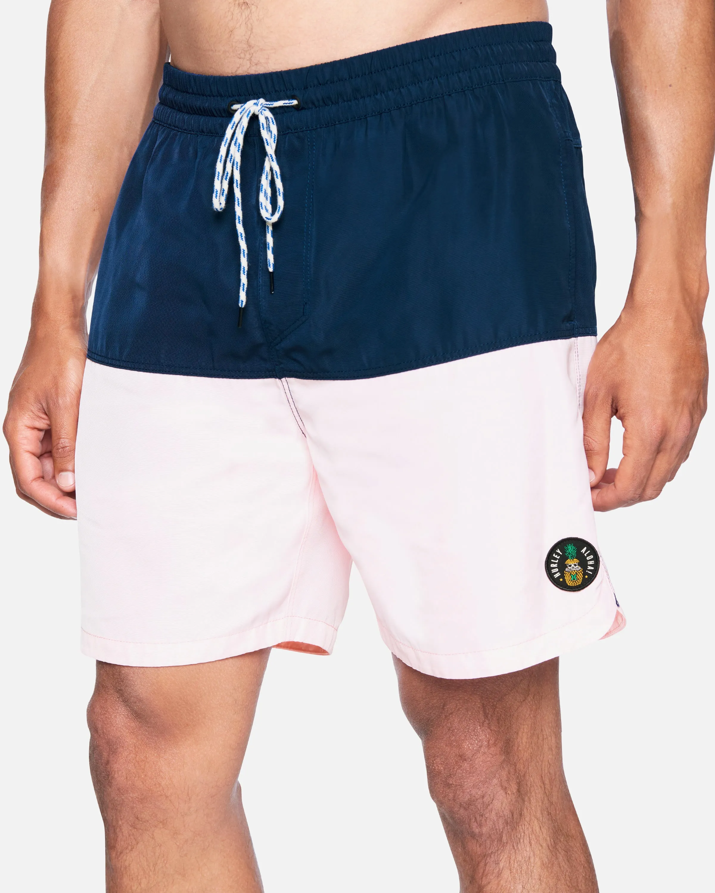 Blocked Volley Shorts 17"