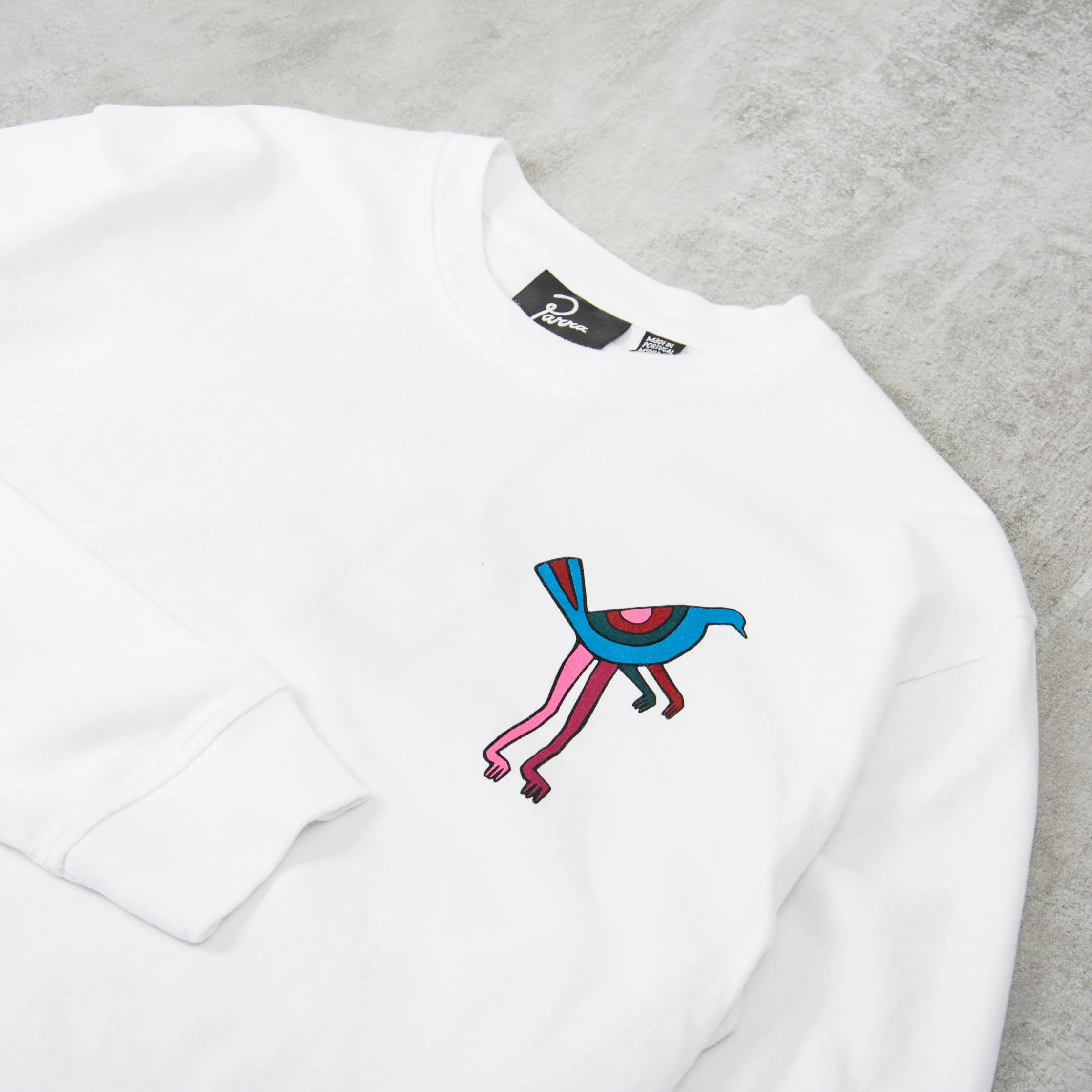 By Parra Wine and Books L/S Tee - White