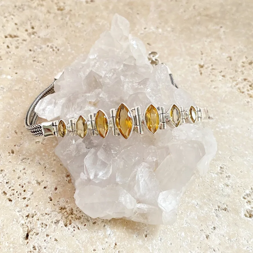 Citrine Bracelet - Eleni