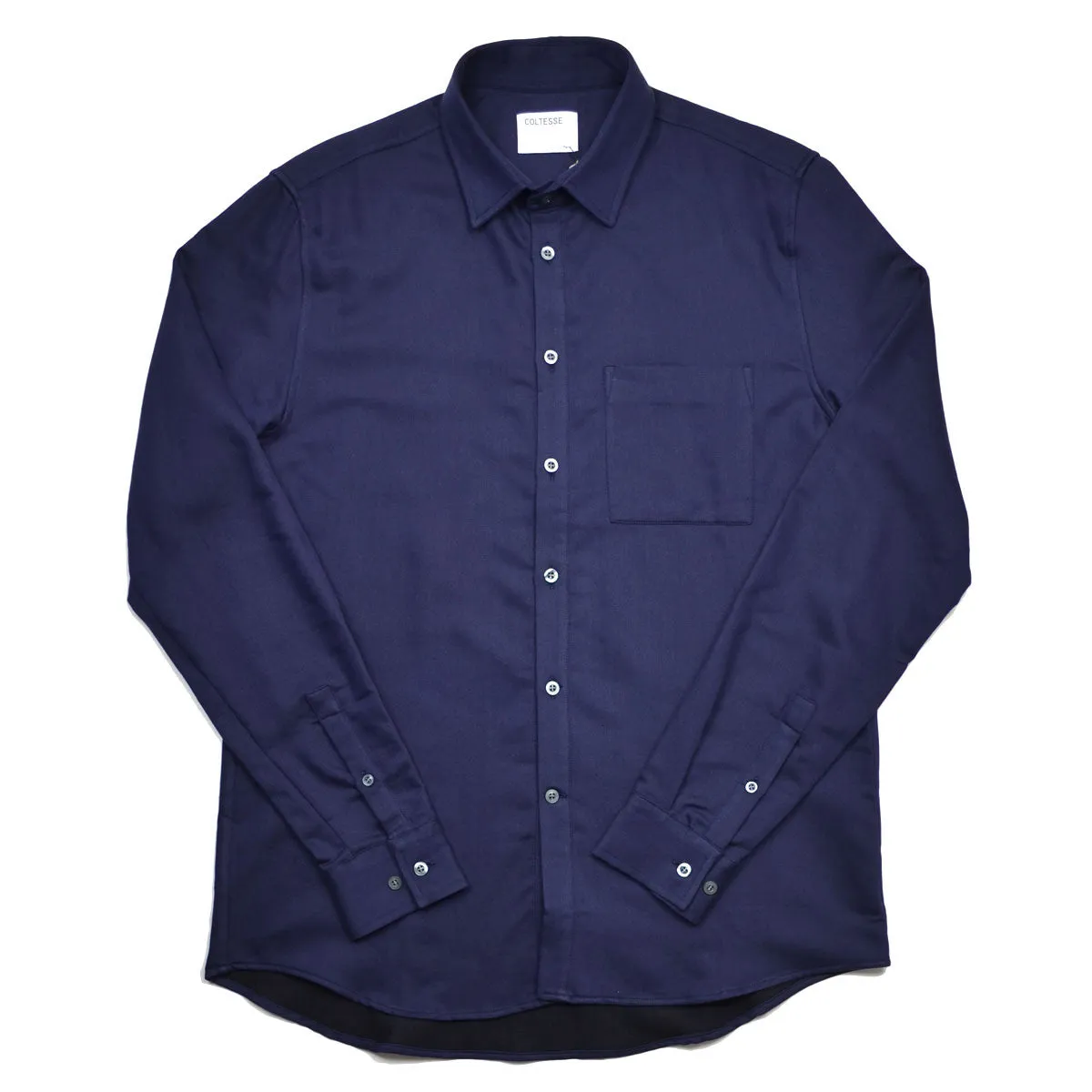 Coltesse - Nadejda Pocket Shirt - Navy Moleskine