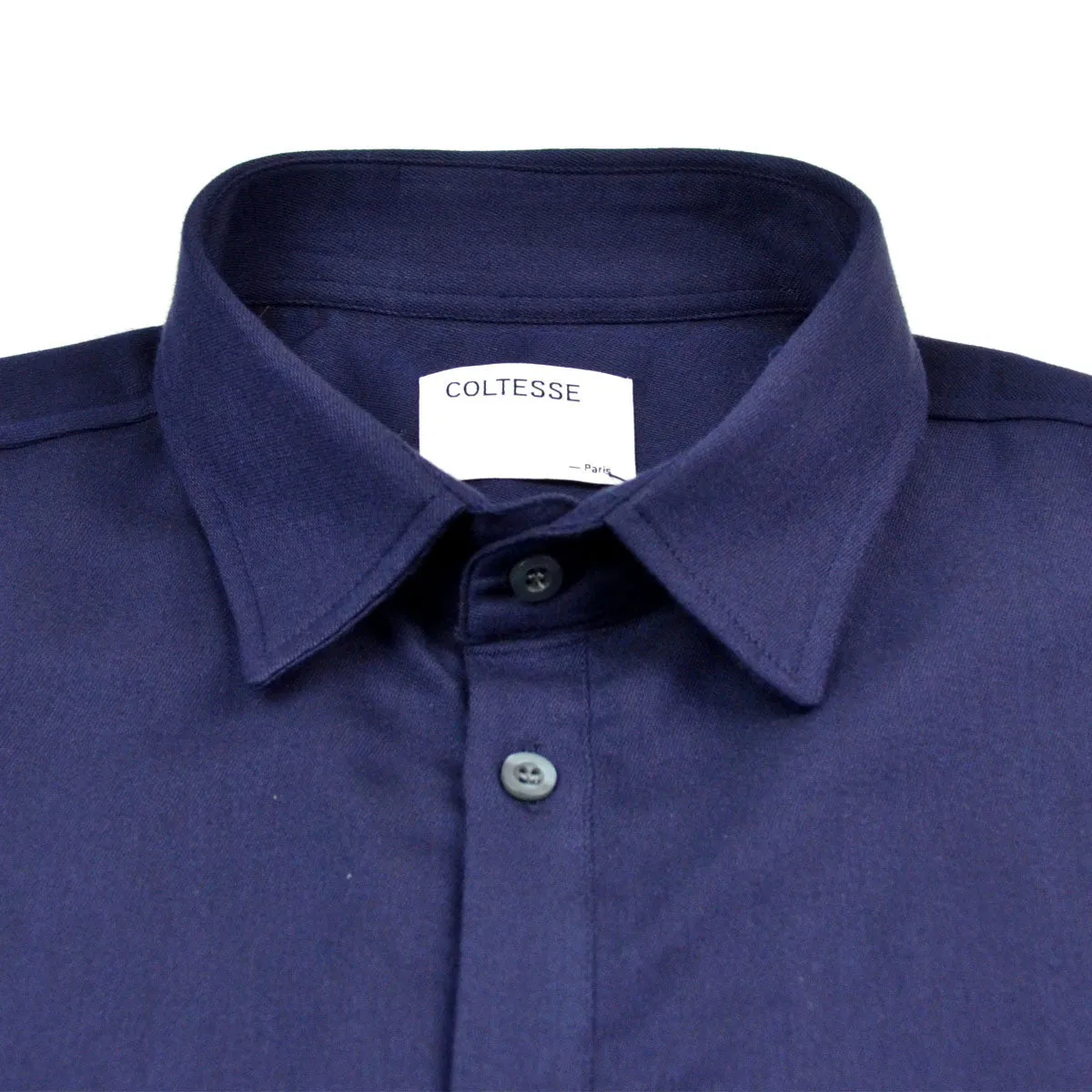 Coltesse - Nadejda Pocket Shirt - Navy Moleskine