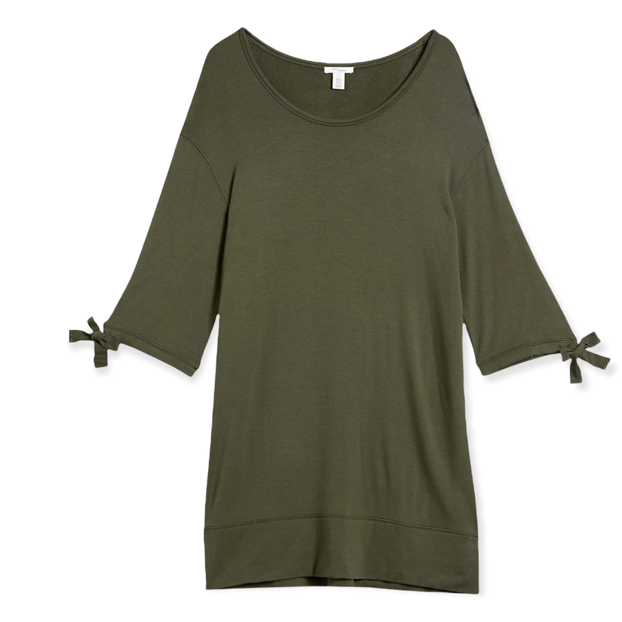 Daily Ritual Green Super Soft Stretch Cloth Dress X-Small