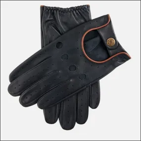 Dents Delta Navy/Tan Driving Glove..