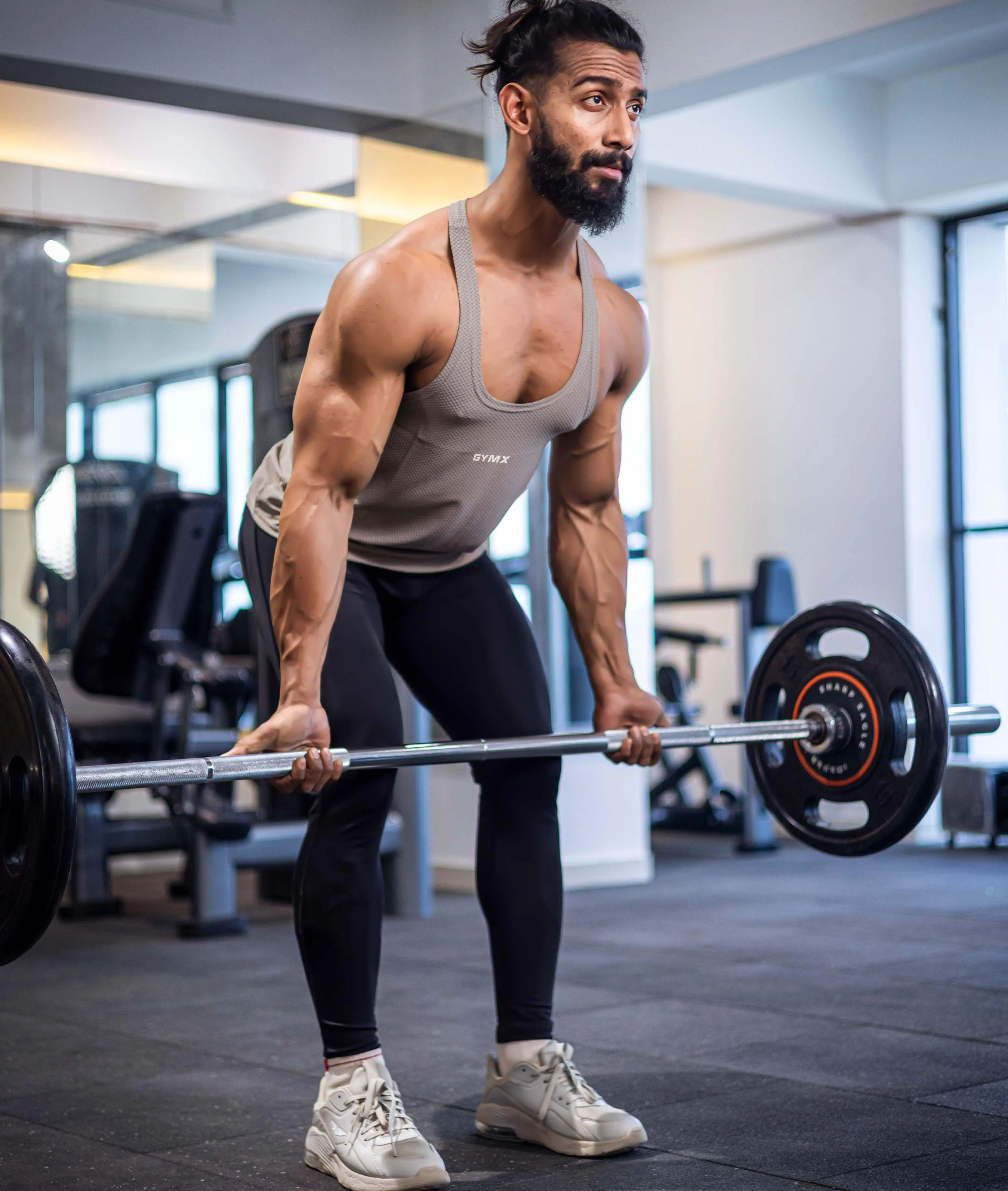 Diamond Cut GymX Stringer: Beige