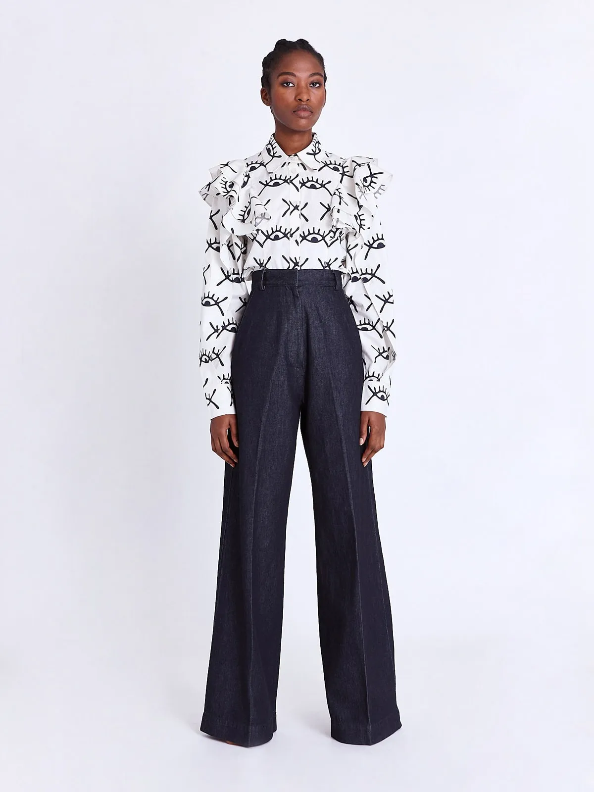 Dikamba Wide-Leg Trousers