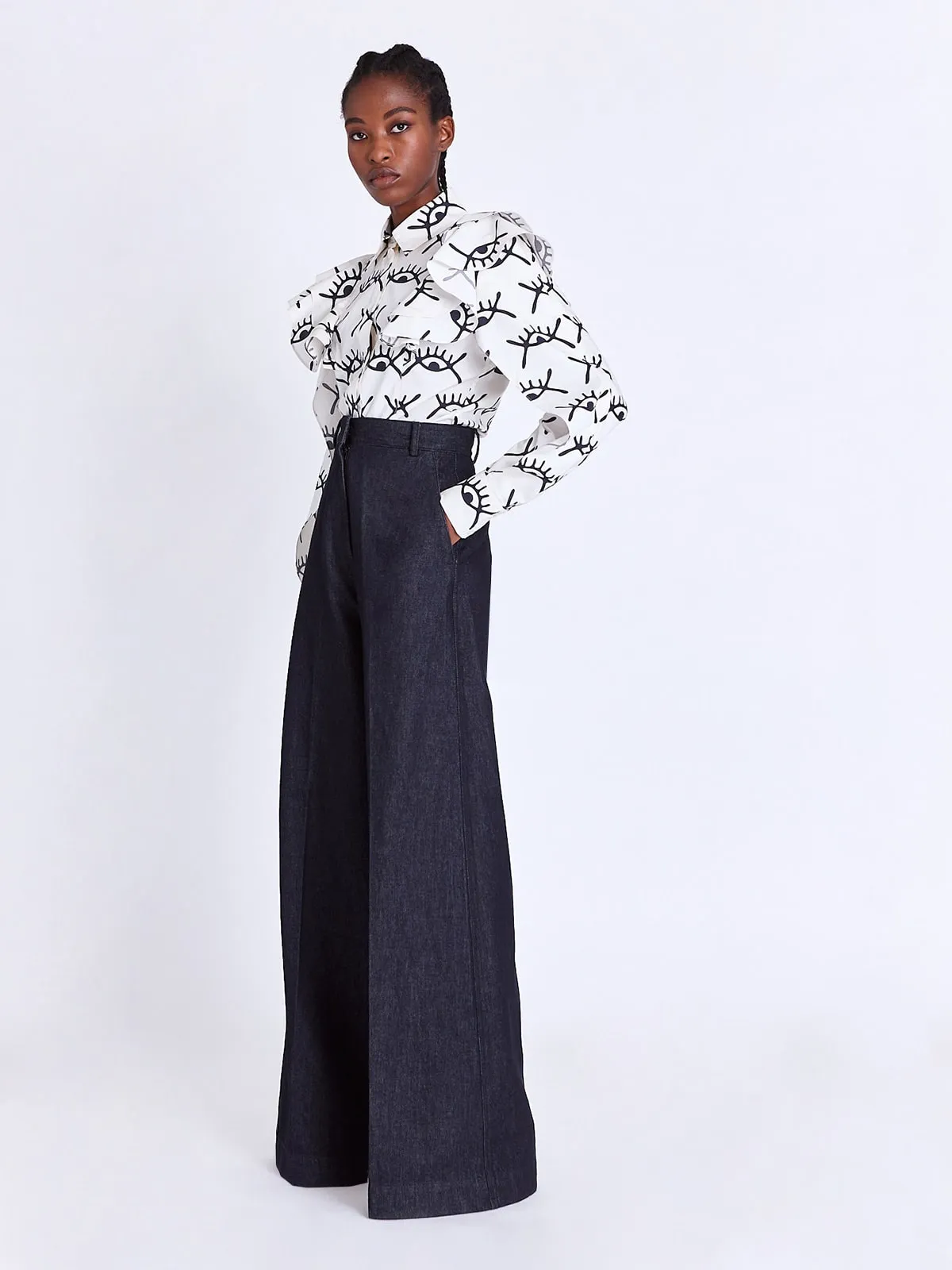 Dikamba Wide-Leg Trousers