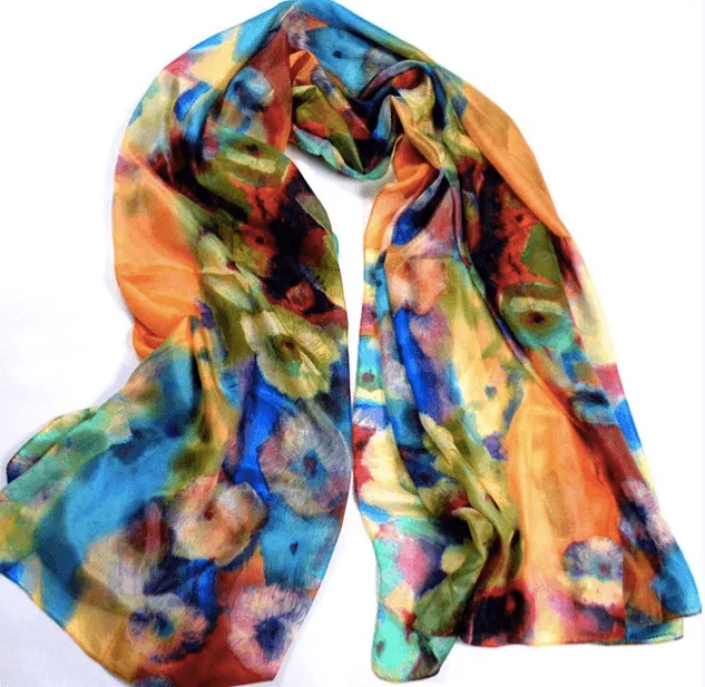 FLORAL BOUQUET SCARF