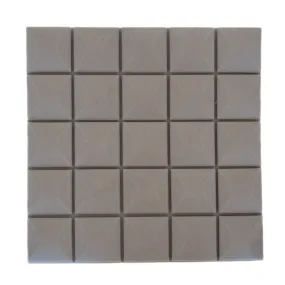 Golf Simulator Diamond Acoustic Wall Tiles,  Sound Dampening Panels , Grey, Pack Of 10 wall tiles