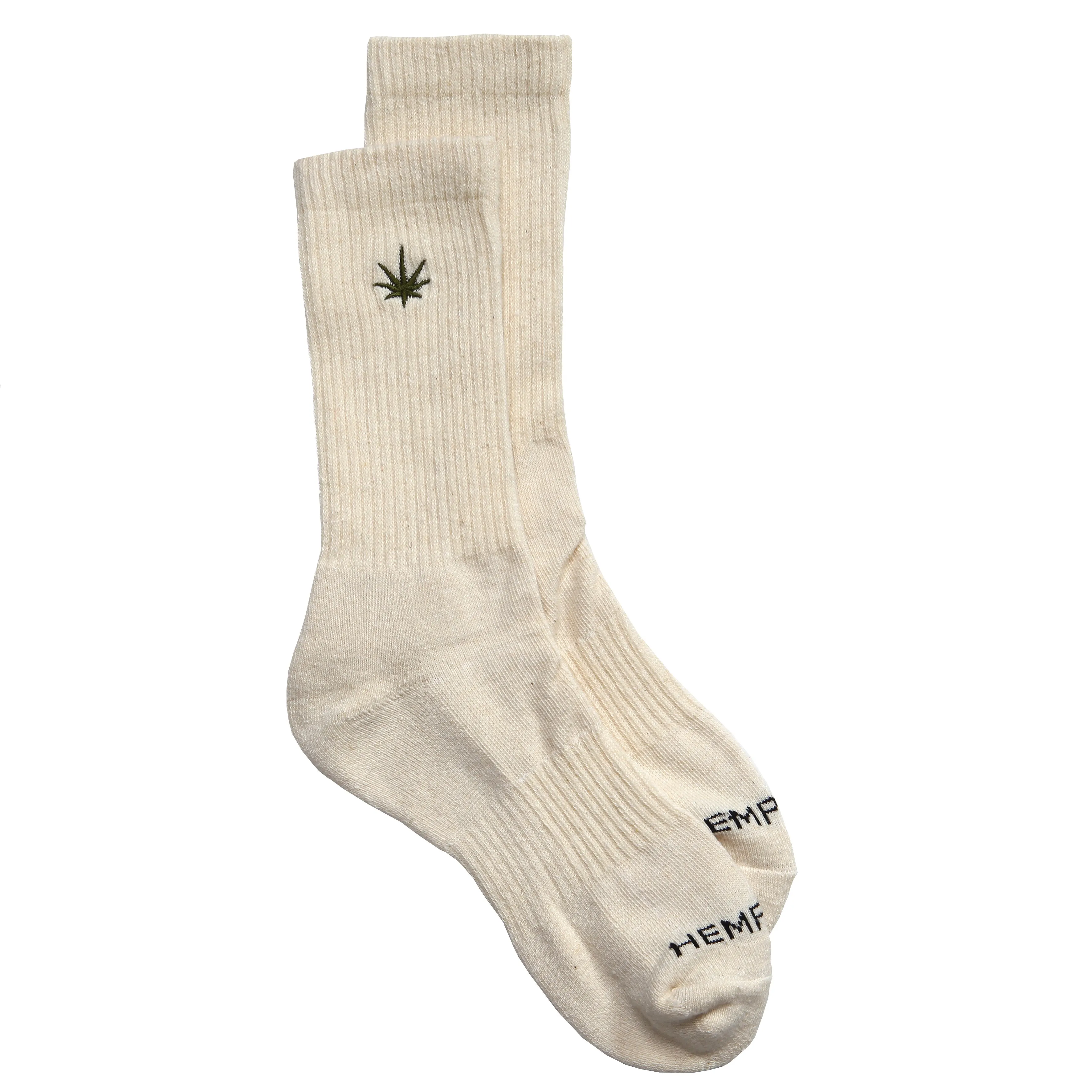 HEMP LOGO CREW SOCKS