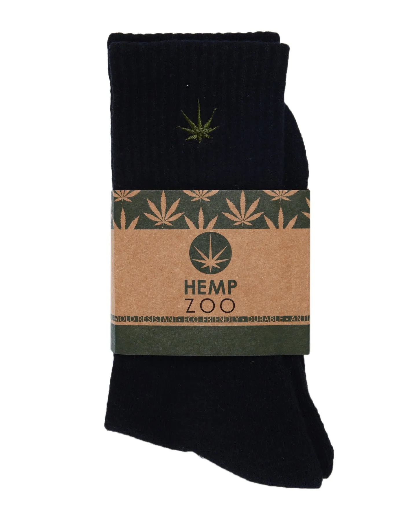 HEMP LOGO CREW SOCKS