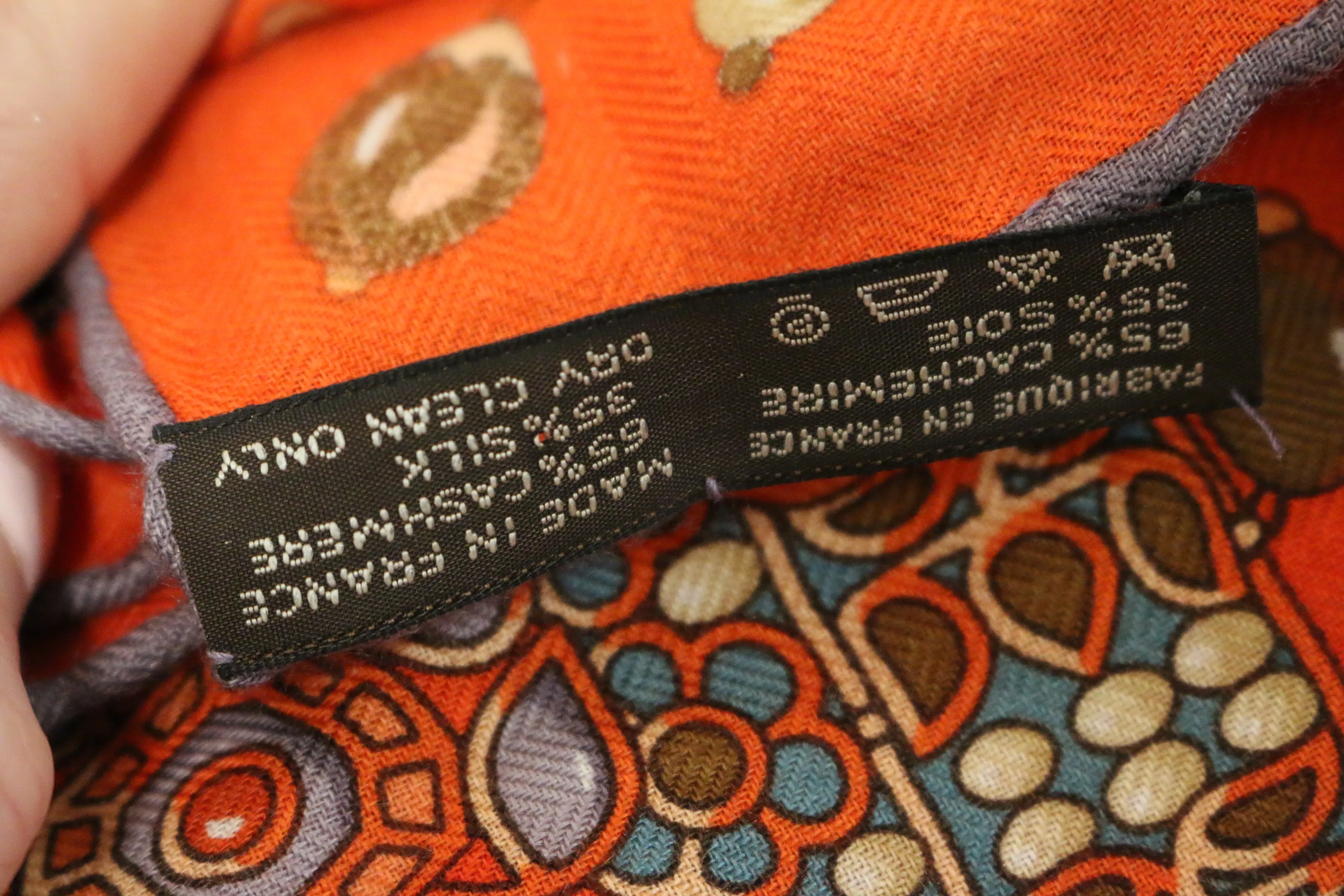 Hermes Maharajas 140cm Cashmere Scarf