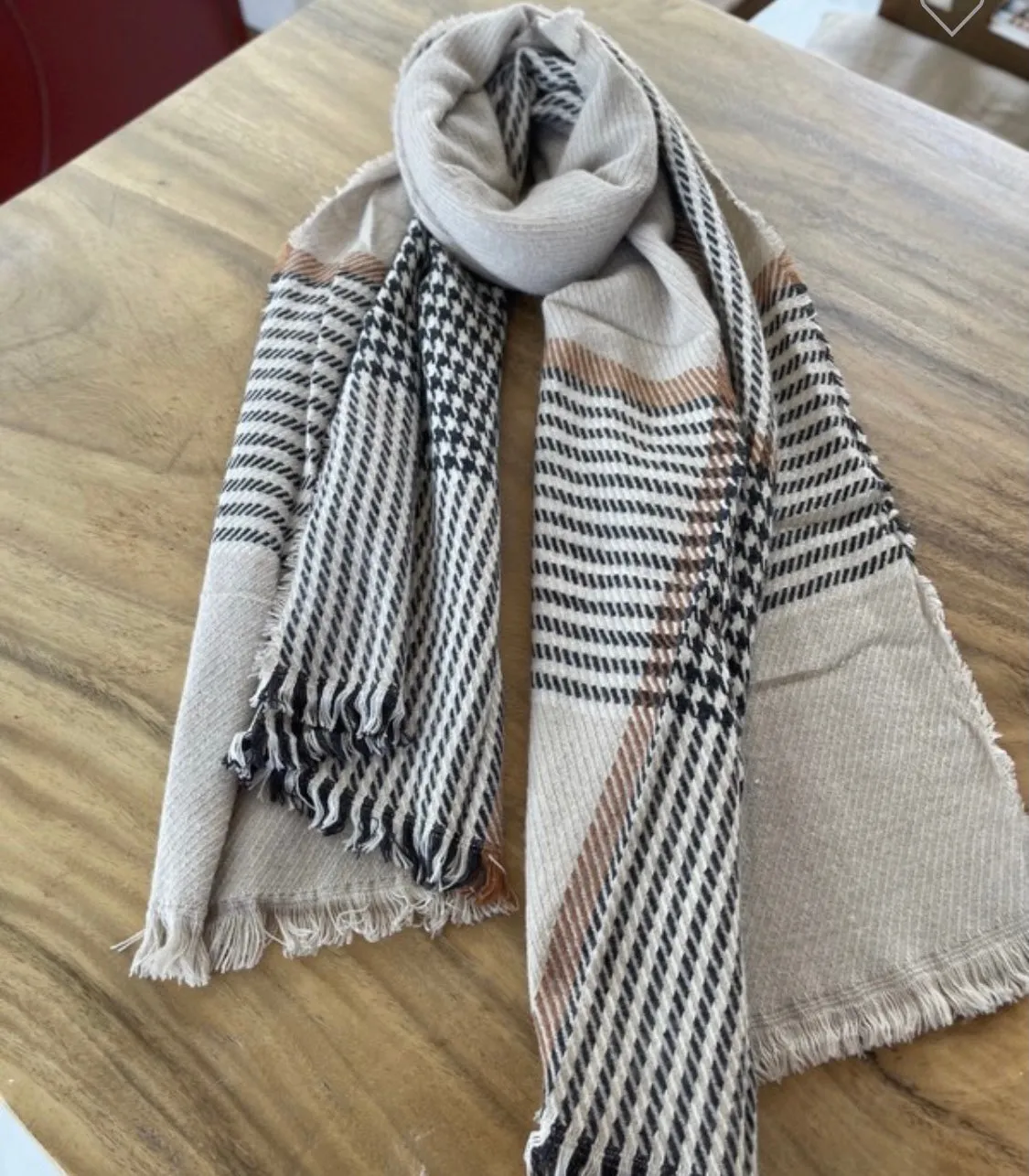 Houndstooth Scarf