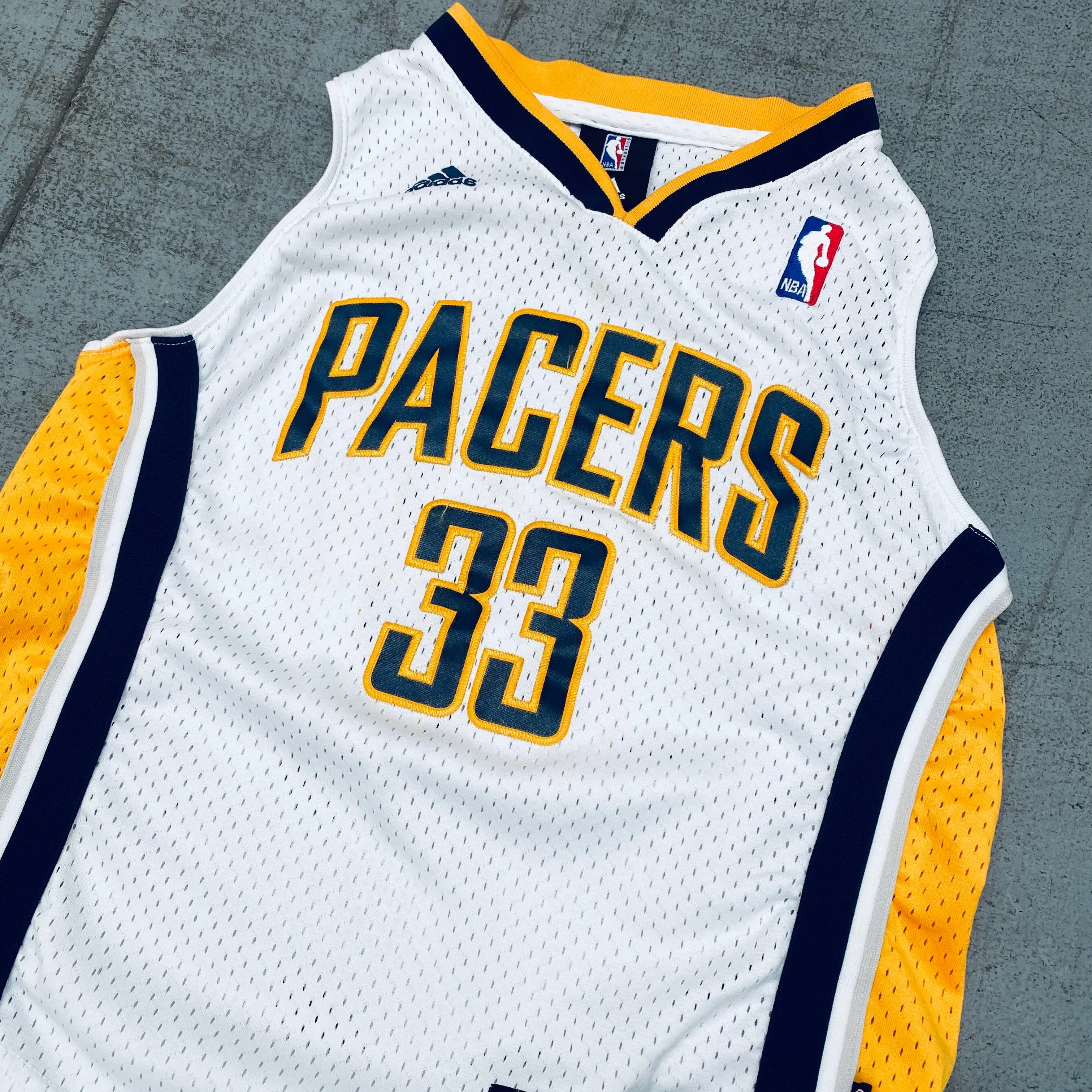 Indiana Pacers: Danny Granger 2013/14 White Adidas Stitched Jersey (Child)