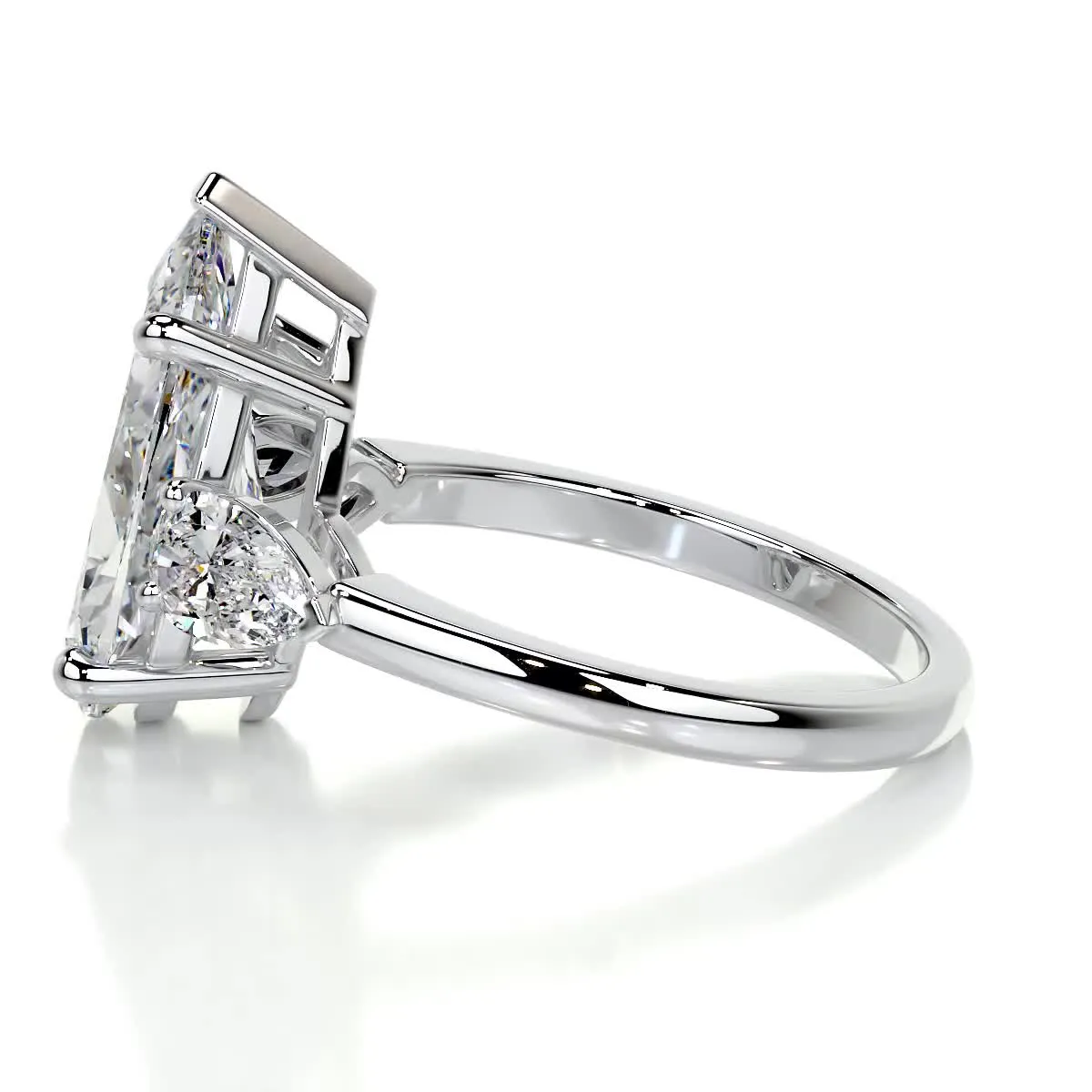 Kamala Lab Grown Diamond Ring -14K White Gold (RTS)