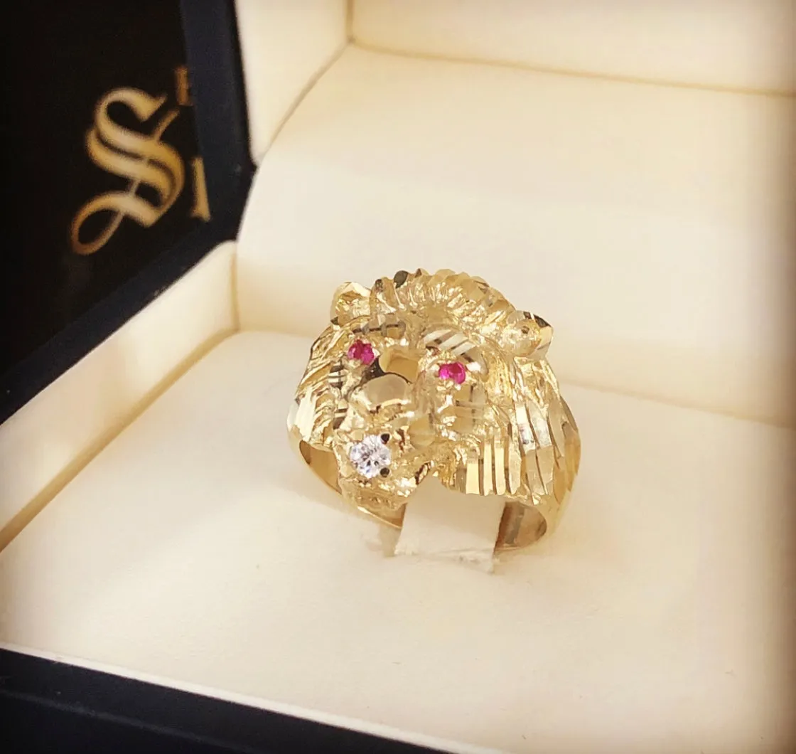 Lion ring MR146