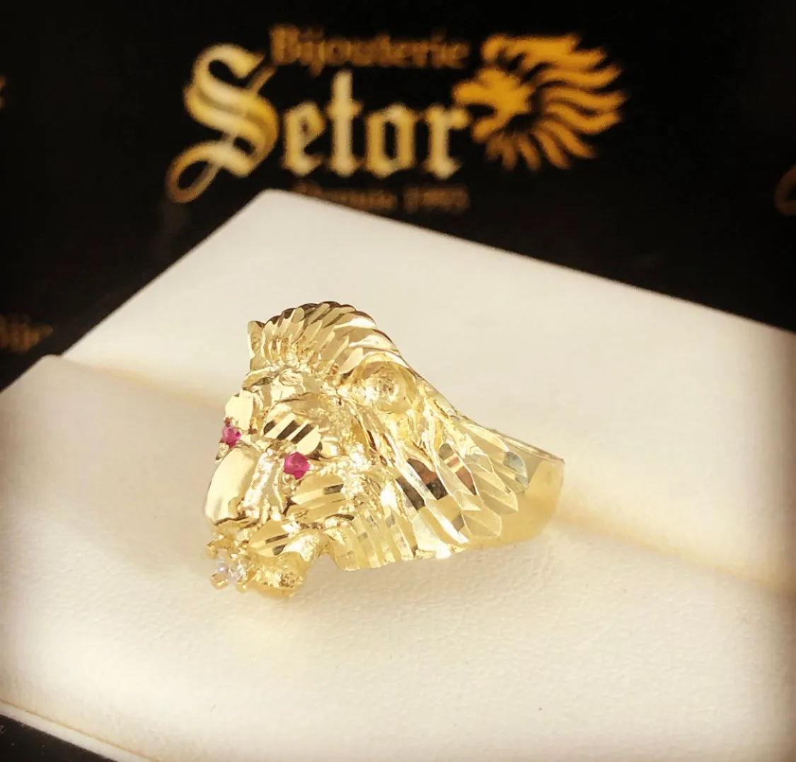 Lion ring MR146