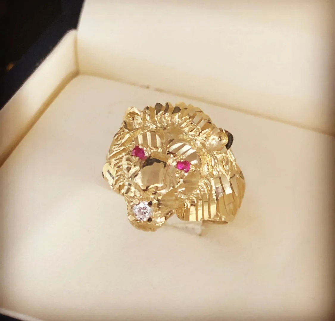 Lion ring MR146