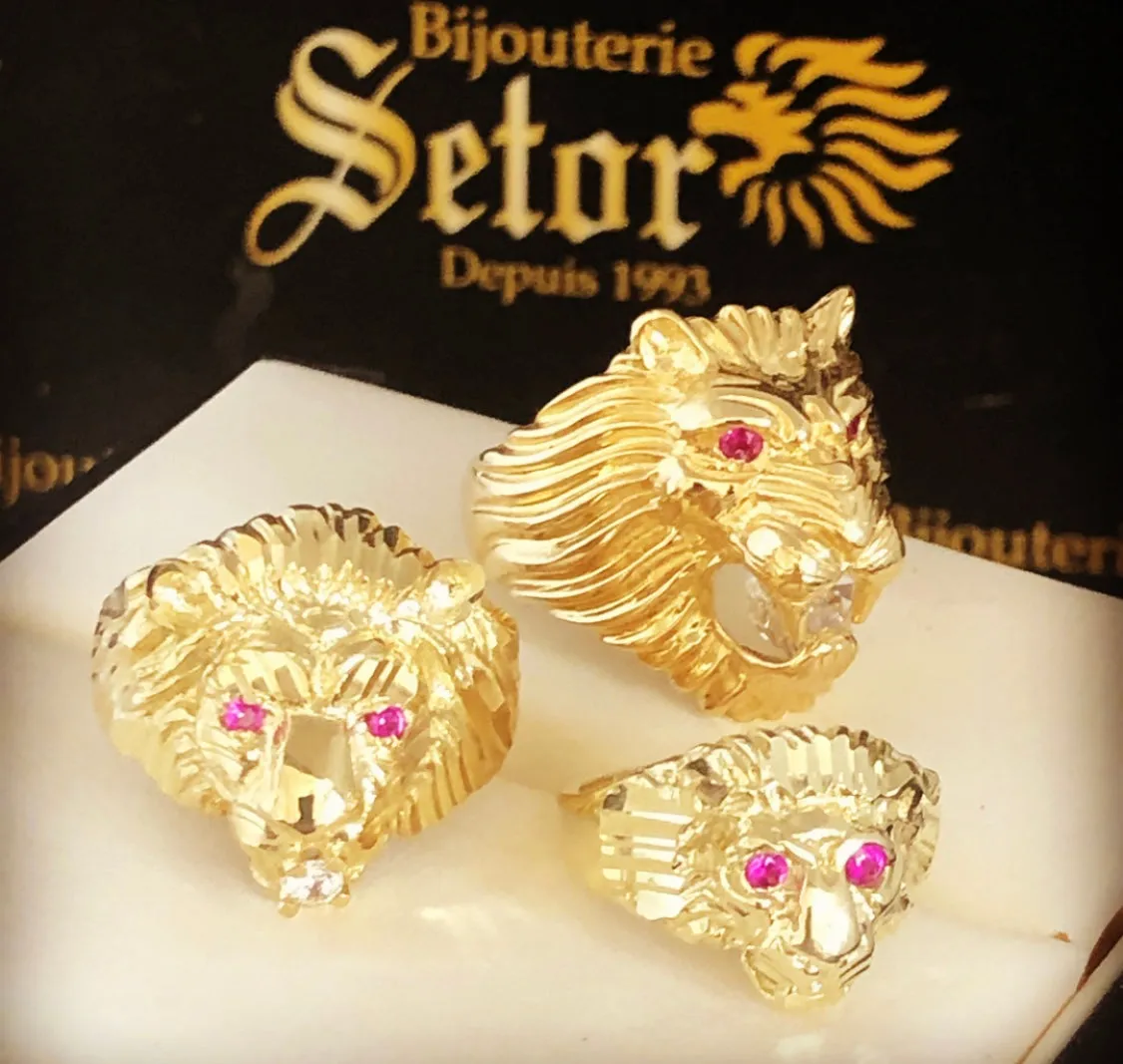 Lion ring MR146