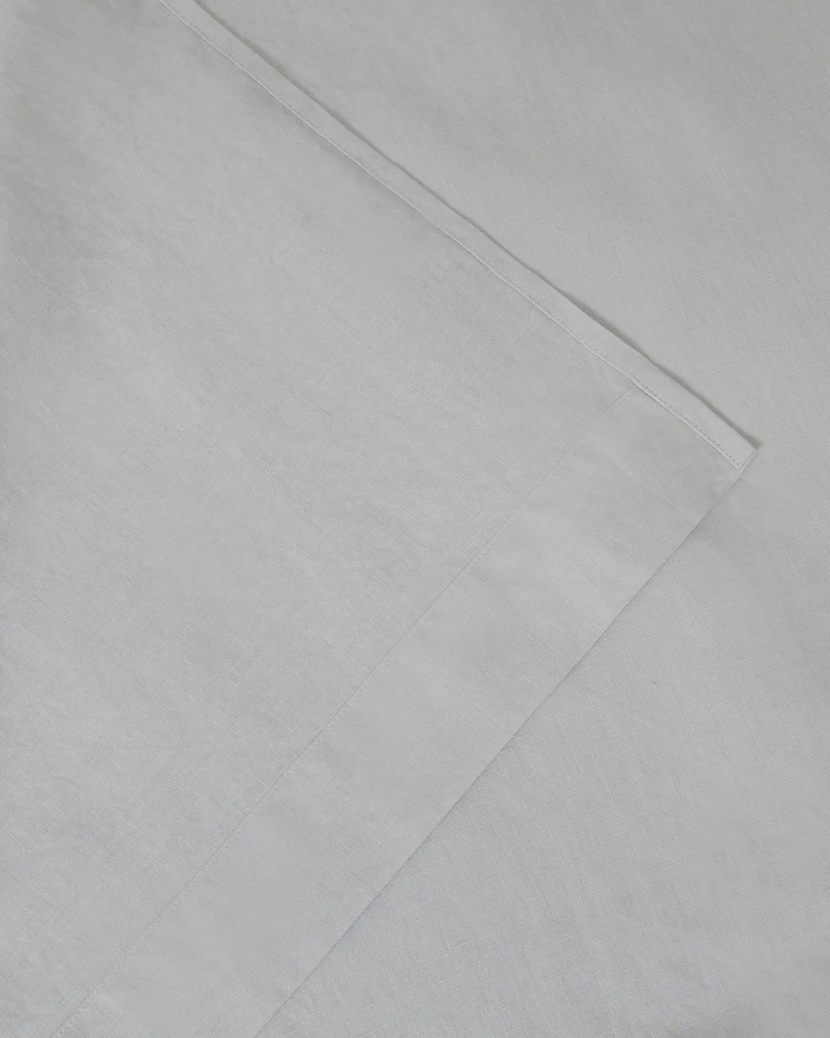 Marcel Linen Flat Sheet - Glacier