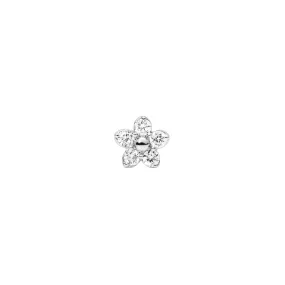 MBF Daisy 5 Stud, 14k White Gold