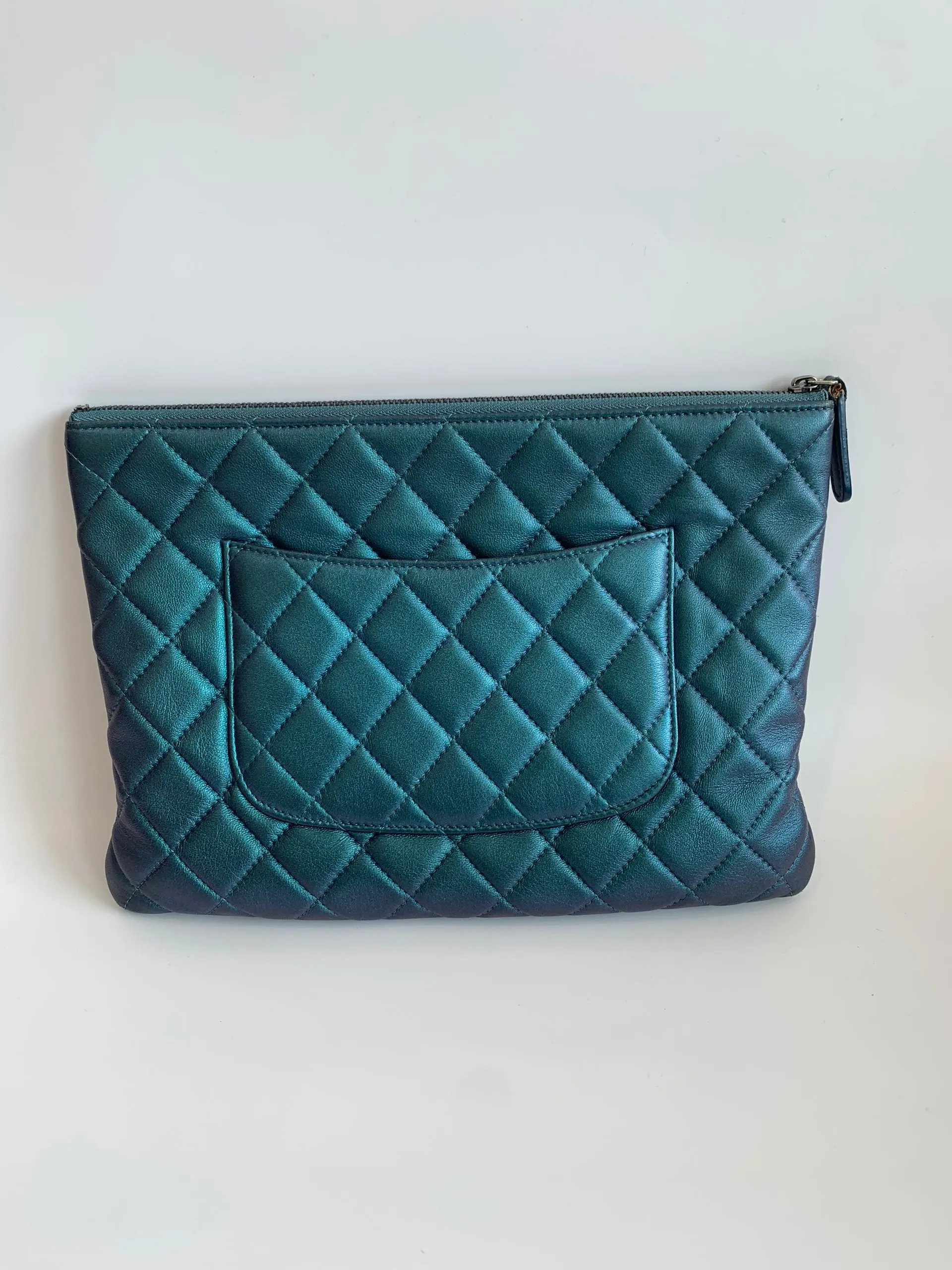 Metallic Medium O-Case in Dark Turquoise