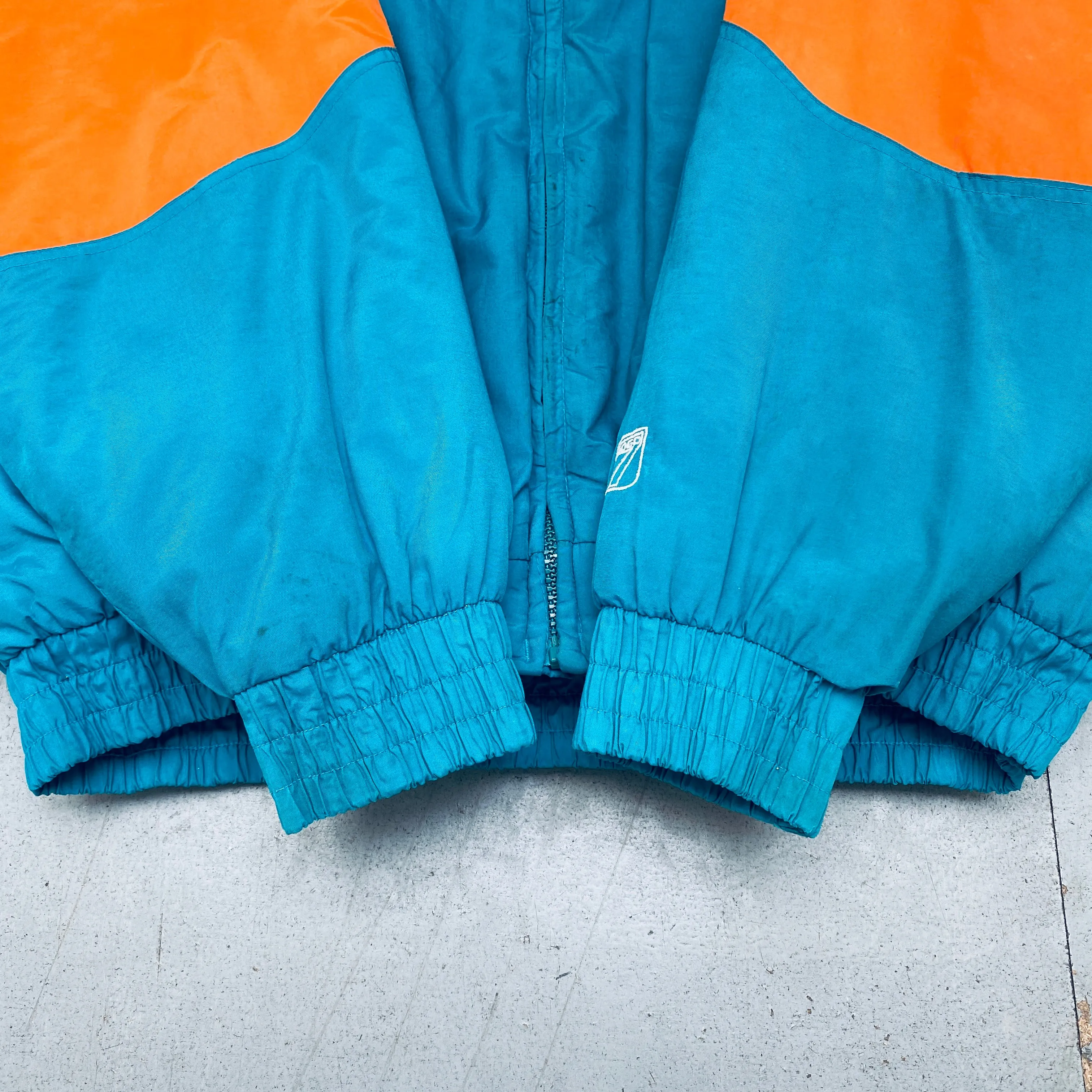 Miami Dolphins: 1990's Logo 7 Fullzip Jacket (XL)