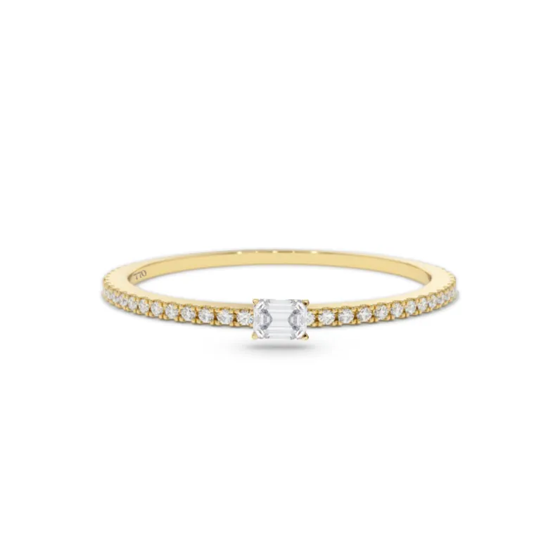 Mixed Shape Mini Diamond Ring