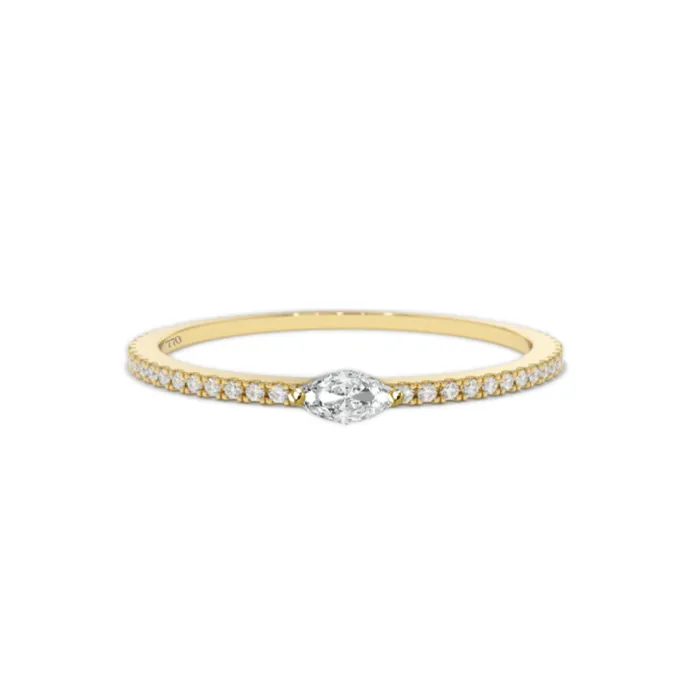 Mixed Shape Mini Diamond Ring