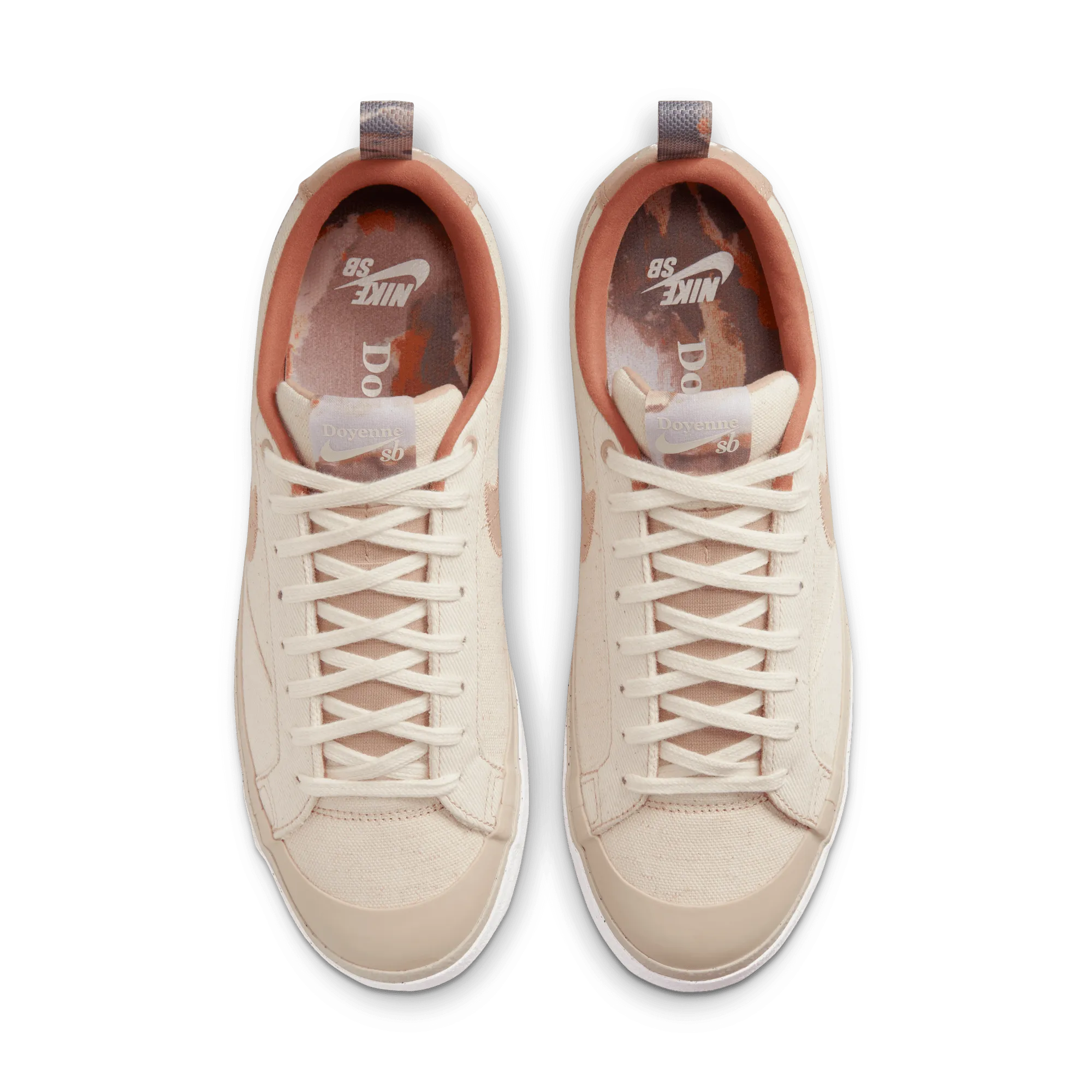 Nike SB X Doyenne Blazer Low Coconut Milk & Rattan