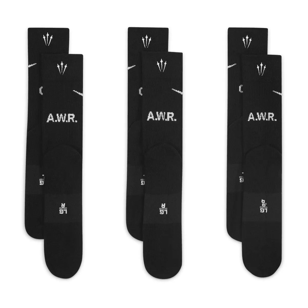   NOCTA Crew Socks 3-Pack 'Black'