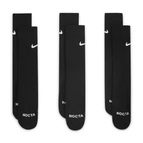   NOCTA Crew Socks 3-Pack 'Black'