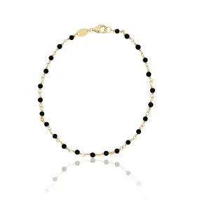 Onyx Bead Bracelet