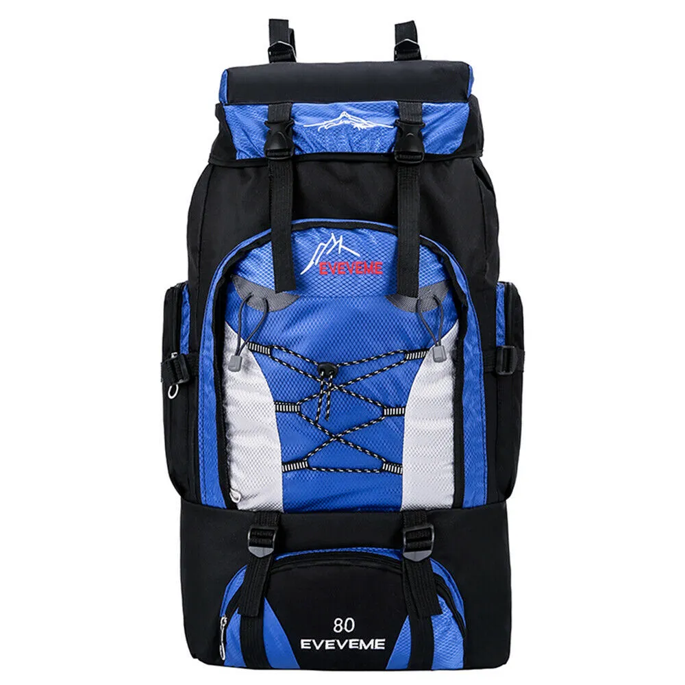 Outdoor Hiking Backpack Camping Rucksack Waterproof Shoulder Travel Bag