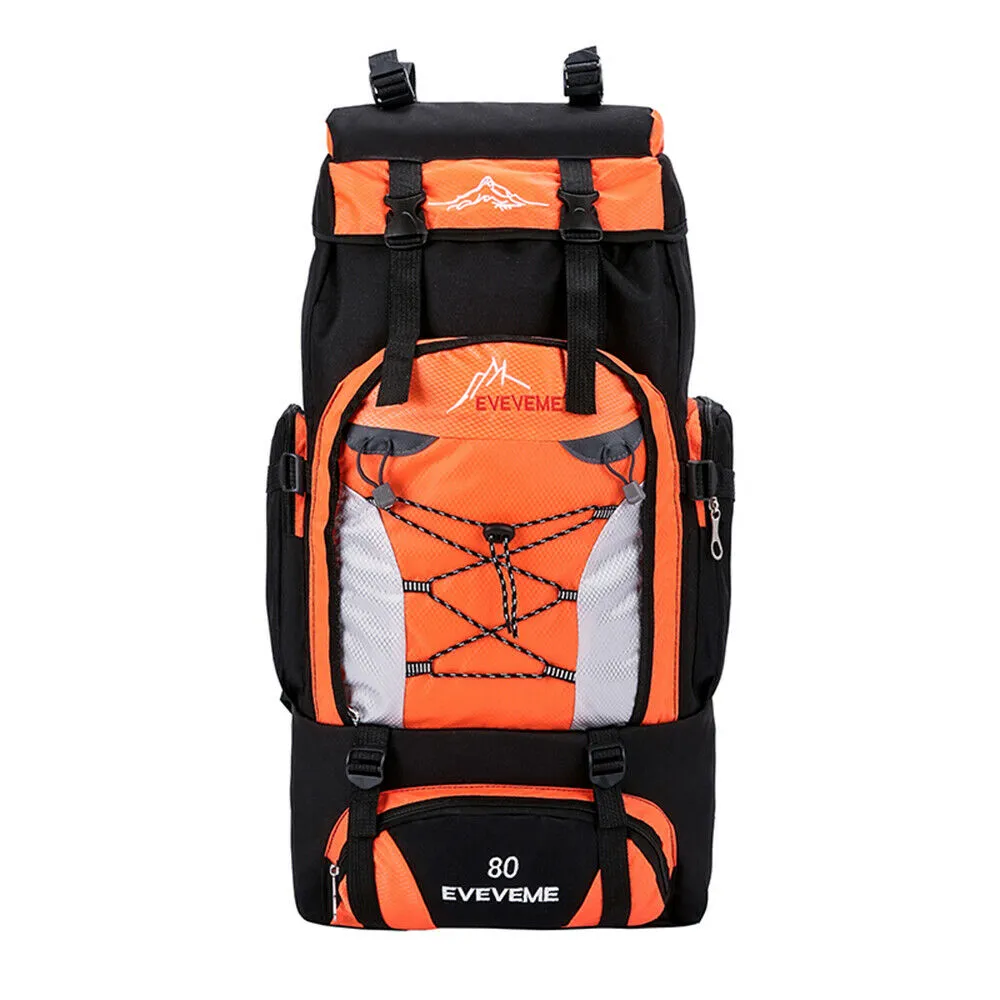 Outdoor Hiking Backpack Camping Rucksack Waterproof Shoulder Travel Bag