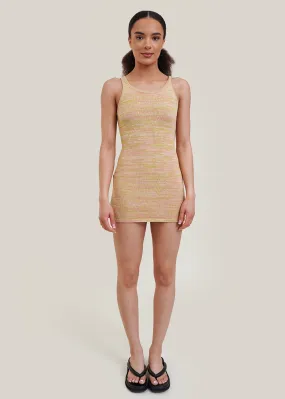 Pear Knit Razor Dress