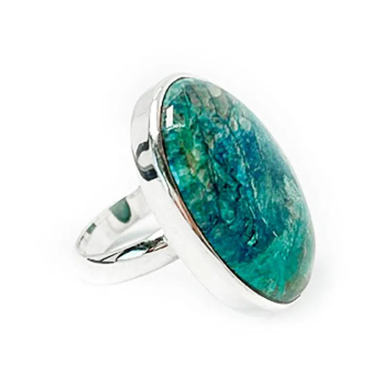 Percy Shattuckite Oval Ring F