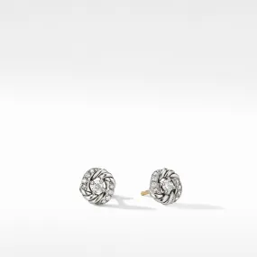 Petite Infinity Diamond Stud Earrings