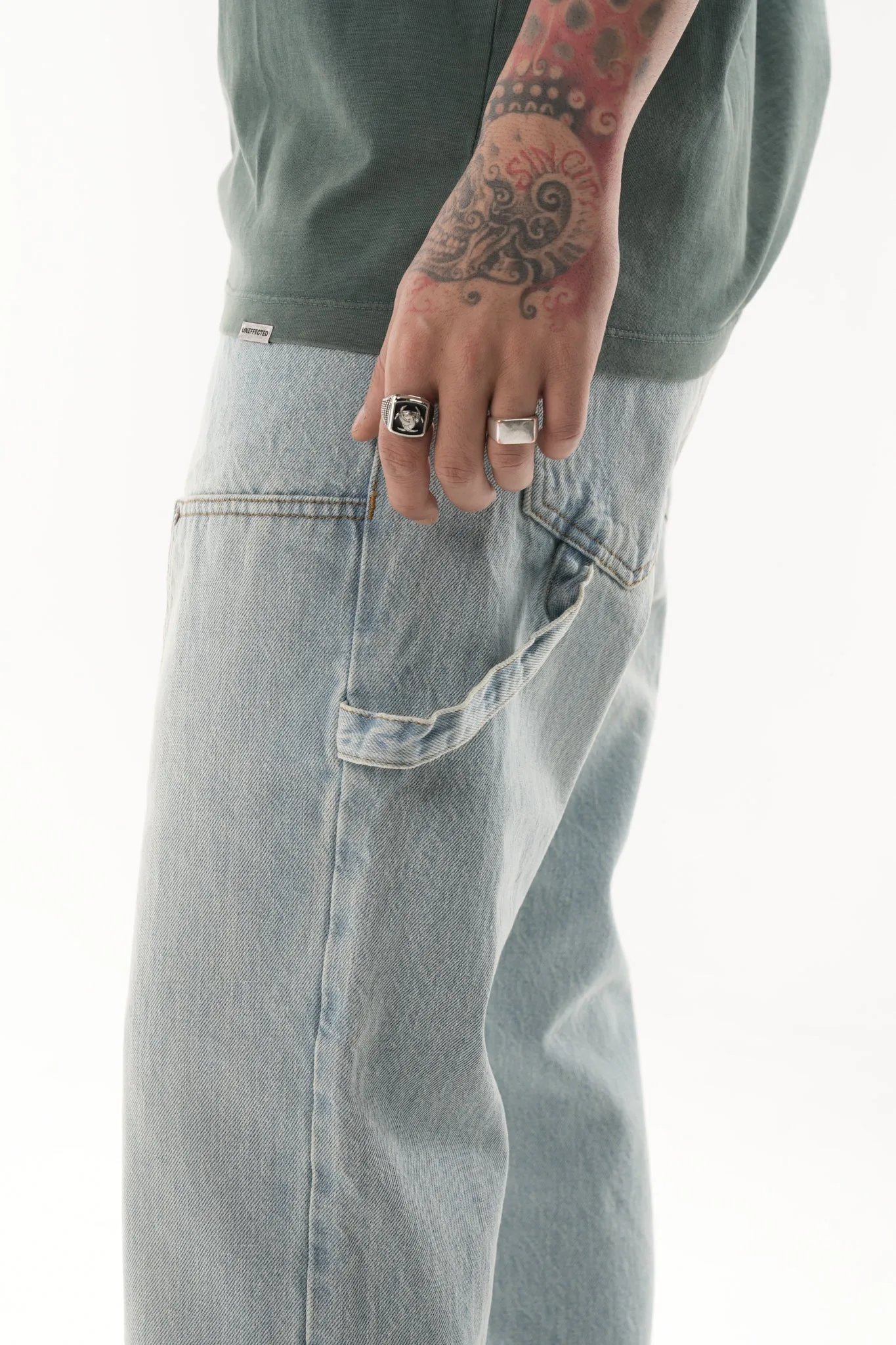 Premium Carpenter Sand Wash Jeans