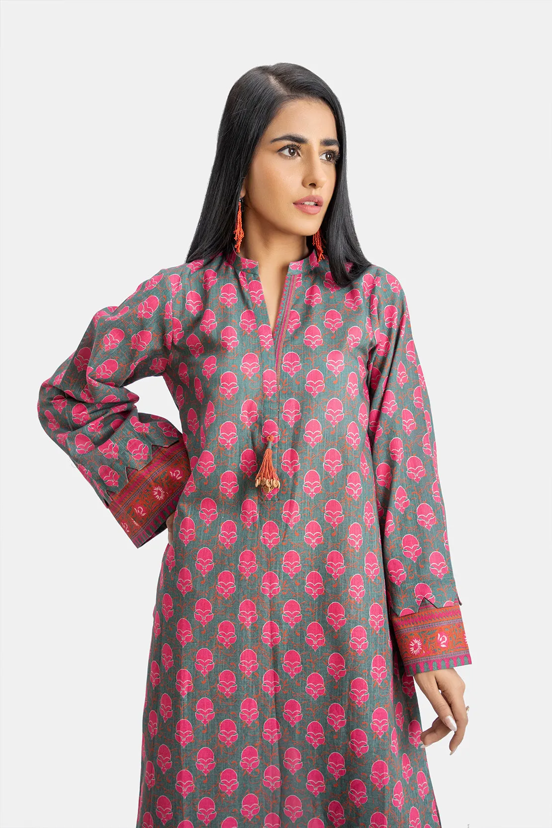 Printed Khaddar - 2 Piece