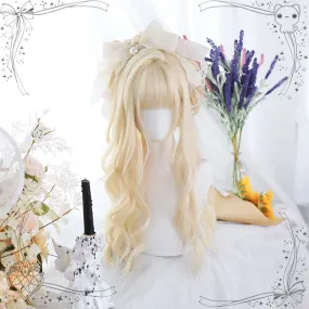 "Sugar Sweet" Blonde Curly Long Wig