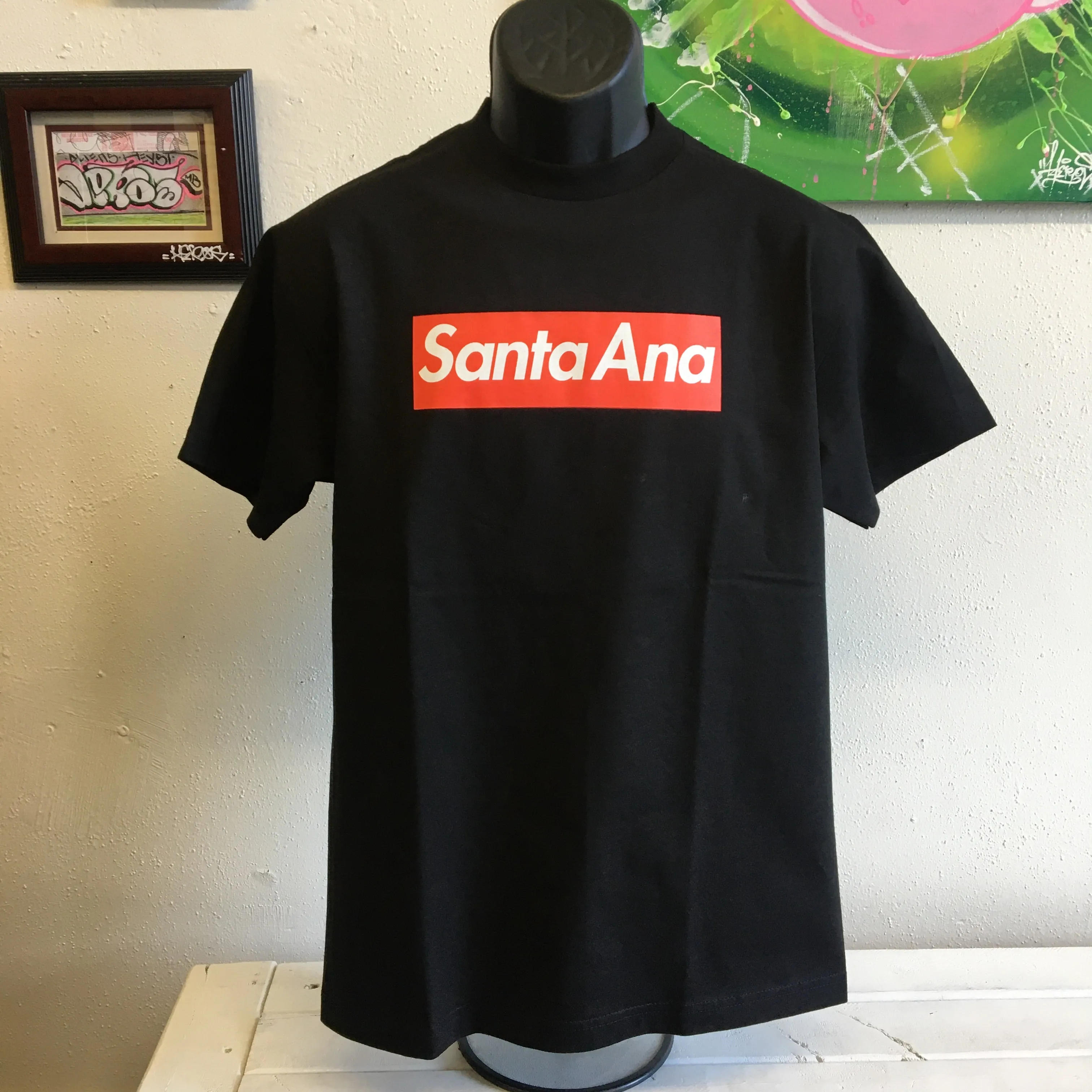 Santa Ana tee (black)